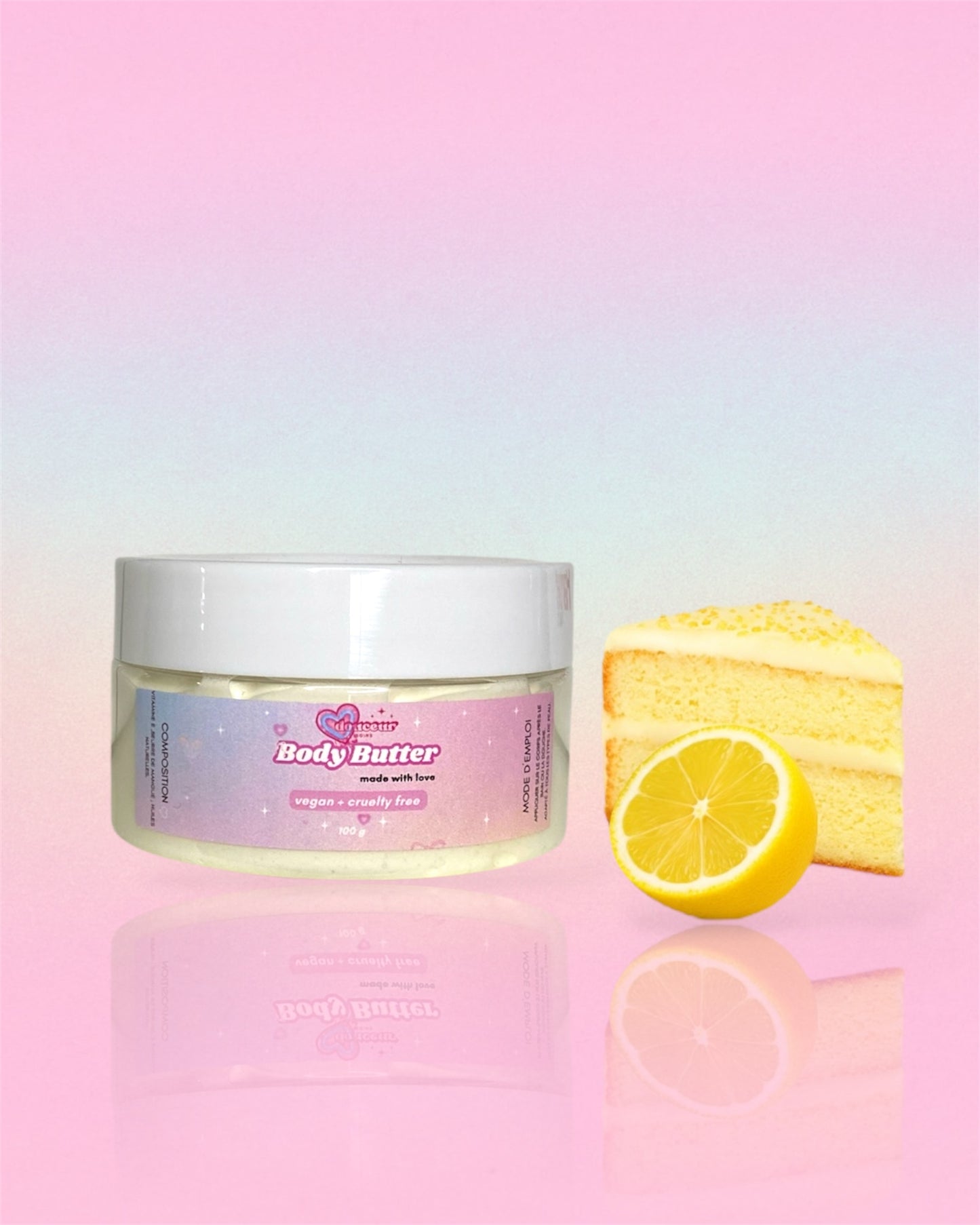 Crème Chantilly Lemon Cake