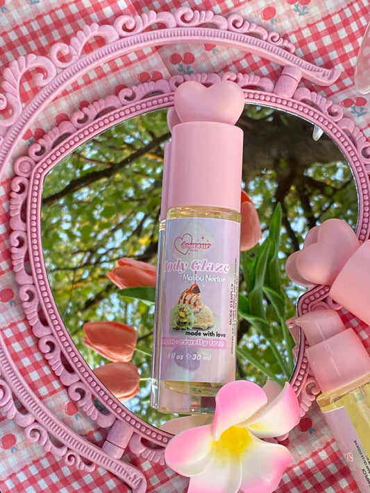 Body Glaze huile sèche Malibu Nectar🍪🍮🥥🍨🏝️