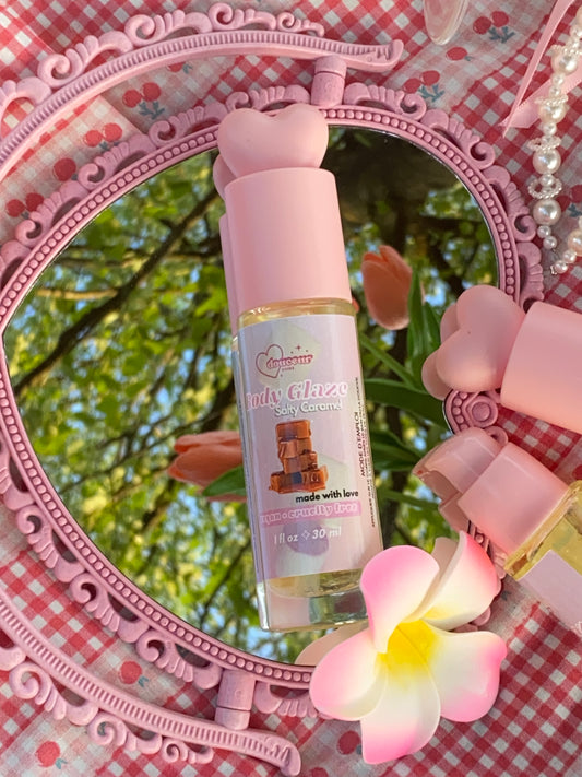 Body Glaze huile sèche Salty Caramel 🍮🍪☕️